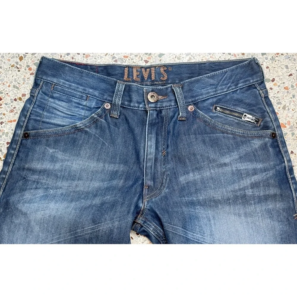 Levi's 514 Slim Straight Mens 8 Pocket Design Straigh Leg Denim Jeans Size 33x30